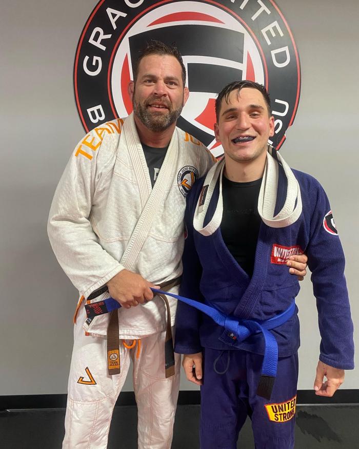 Blue belt · November 29, 2021 · Promoted by Rick Jerez