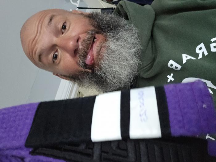 Purple belt · September 26, 2022 · Promoted by Barry Crowther