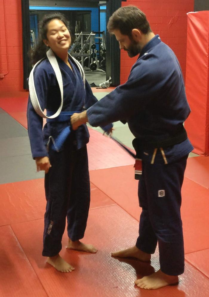 Blue belt · March 17, 2020 · Promoted by Jeffery John Boudreaux