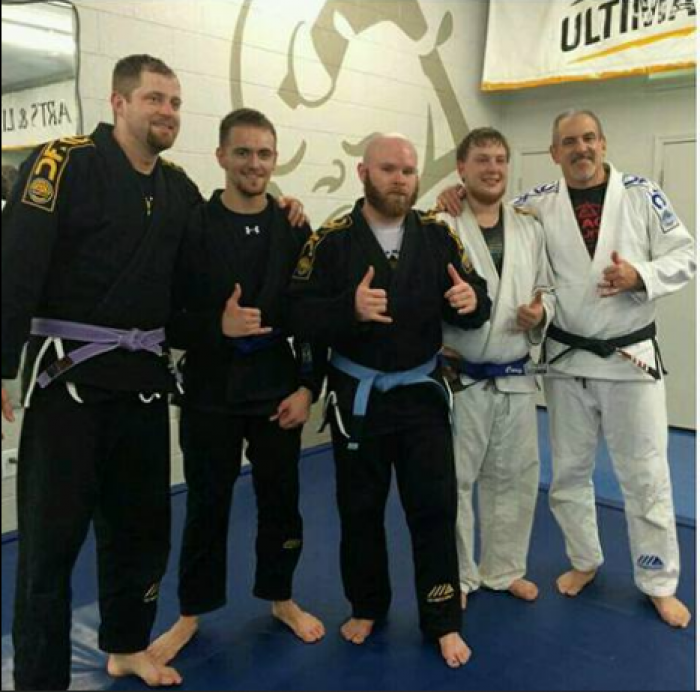 Blue belt · January 29, 2016 · Promoted by Professor Keith Owen