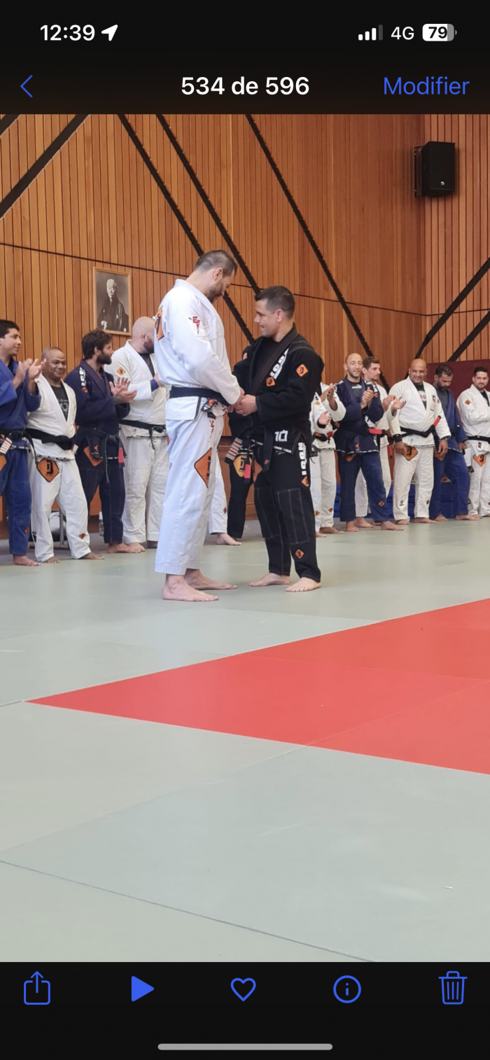Black belt 1st degree · June 1, 2022 · Promoted by Anderson Perreira