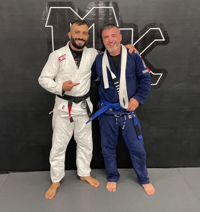 Blessed to receive my blue belt