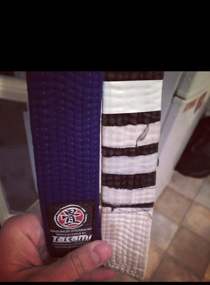 Blue belt · May 1, 2015 · Promoted by Nick tiscoe