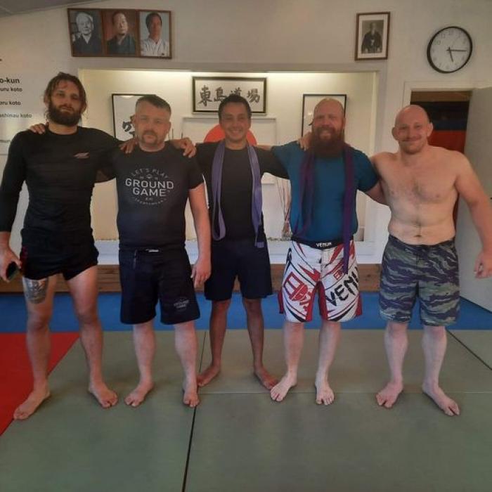 Purple belt · July 3, 2022 · Promoted by Kasper Larsen