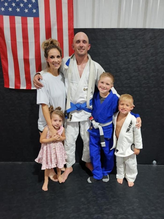 Blue belt · September 29, 2022 · Promoted by Lukeus Peterson