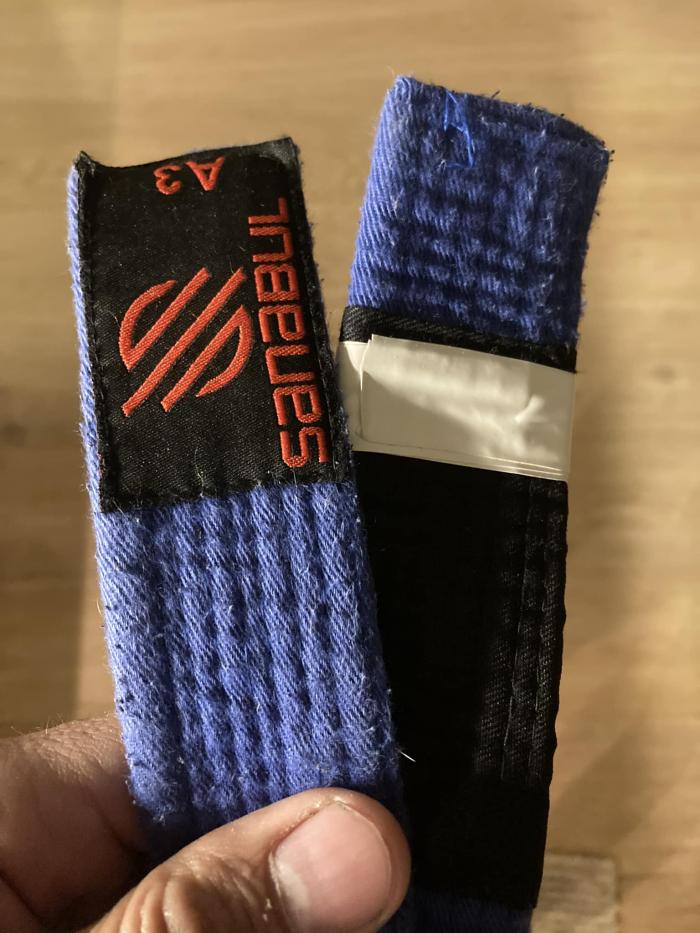 Blue belt · September 29, 2022 · Promoted by Lukeus Peterson