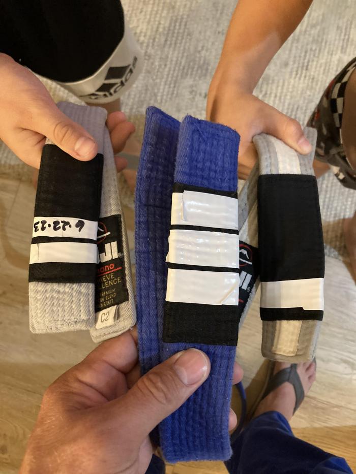 Blue belt · September 29, 2022 · Promoted by Lukeus Peterson