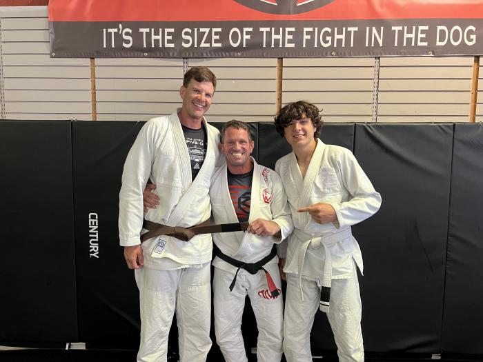 Brown belt · June 24, 2023 · Promoted by Tyler Griffin