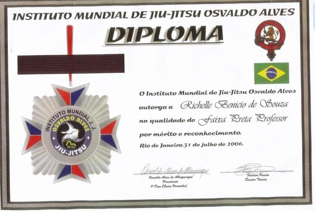 Diploma mestre Richelli