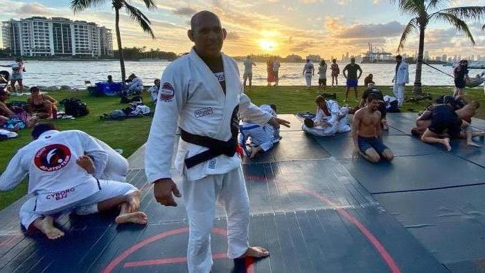 Open mat beach Miami figth sport