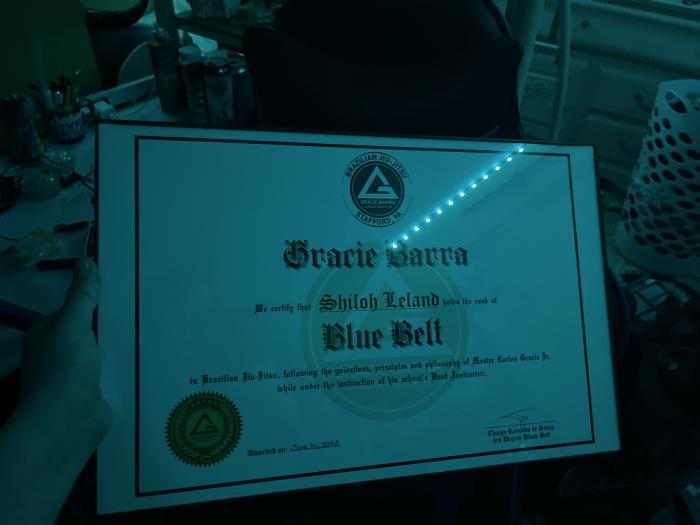 Blue belt · June 10, 2023 · Promoted by Thiago Reinaldo de Souza