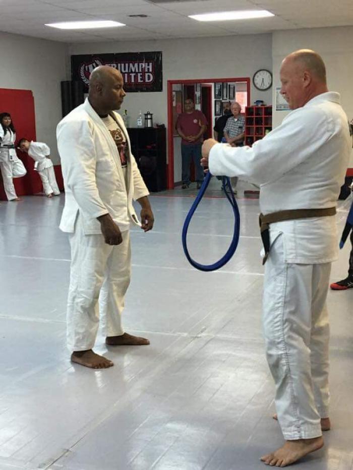 Blue belt · July 15, 2015 · Promoted by Gregory Reed