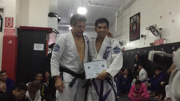 Brown belt · December 9, 2017 · Promoted by Stephen Kamphuis