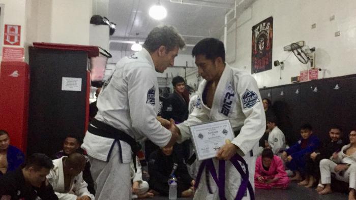 Brown belt · December 9, 2017 · Promoted by Stephen Kamphuis