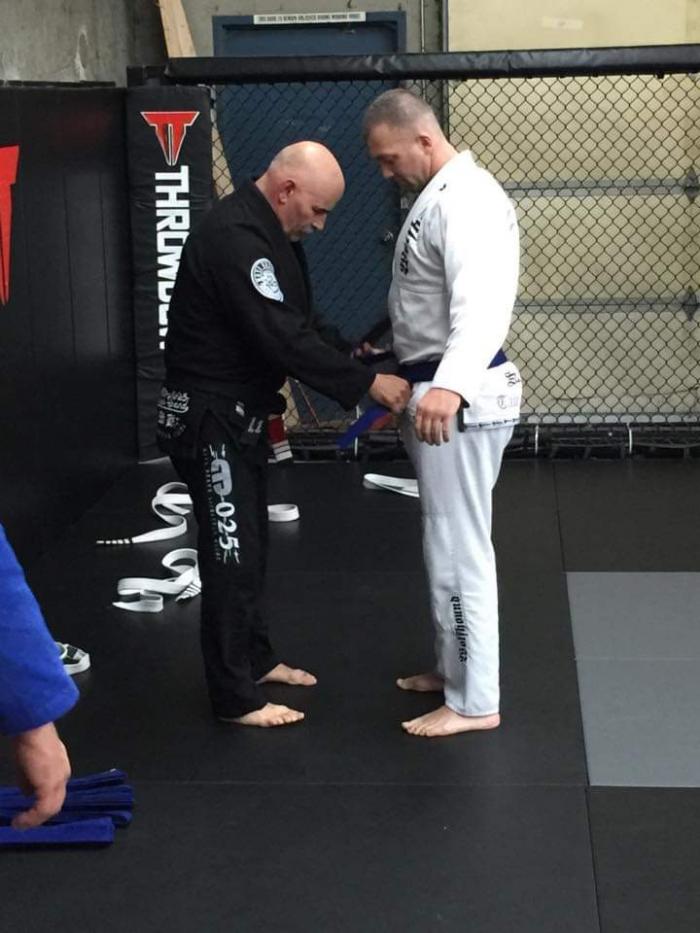Blue belt ยท October 31, 2015 ยท Promoted by George Hissung