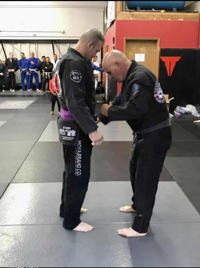 Purple belt ยท September 1, 2017 ยท Promoted by George Hissung