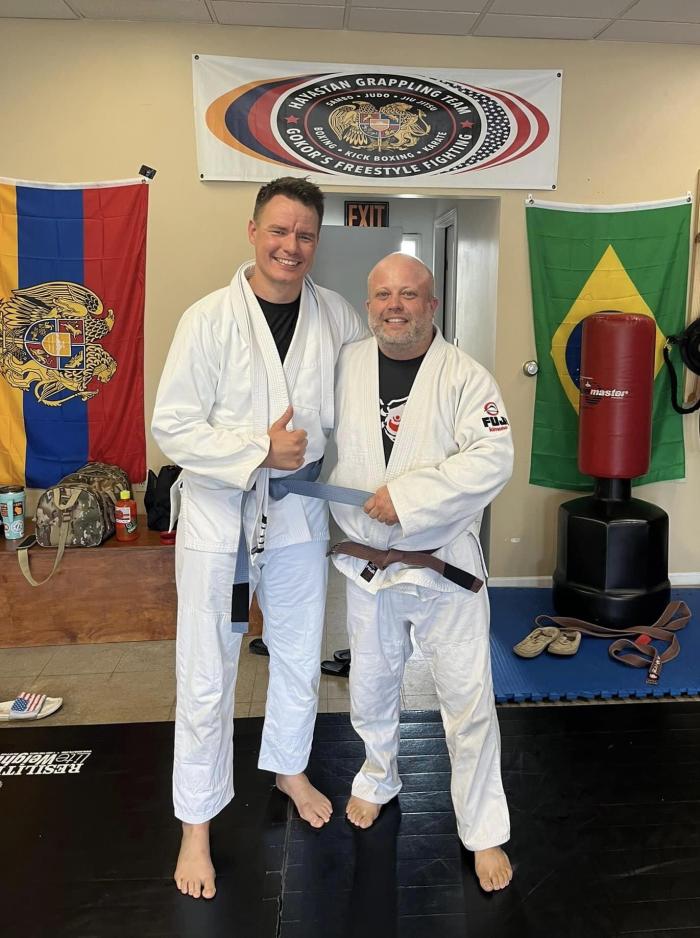 Blue belt · August 6, 2023 · Promoted by Tristan Brown