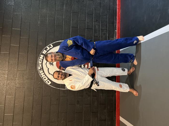 Blue belt · August 6, 2023 · Promoted by Steven Matias