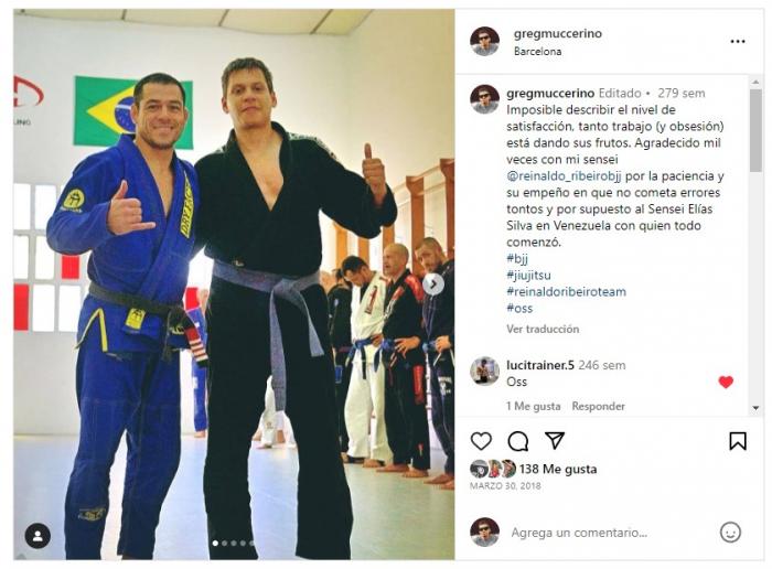 Blue belt · March 30, 2018 · Promoted by Reinaldo Ribeiro