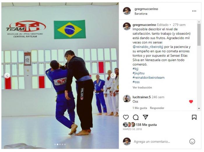Blue belt · March 30, 2018 · Promoted by Reinaldo Ribeiro