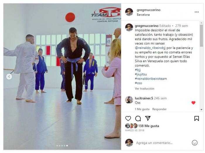 Blue belt · March 30, 2018 · Promoted by Reinaldo Ribeiro