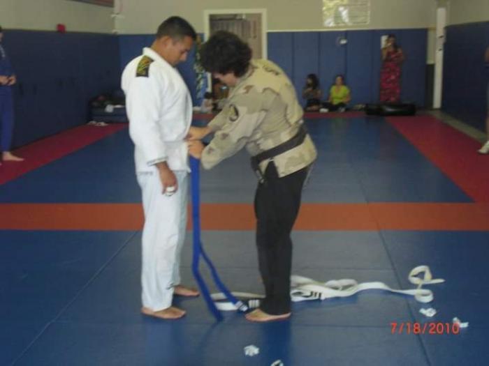 Blue belt · July 18, 2010 · Promoted by Israel Gomes