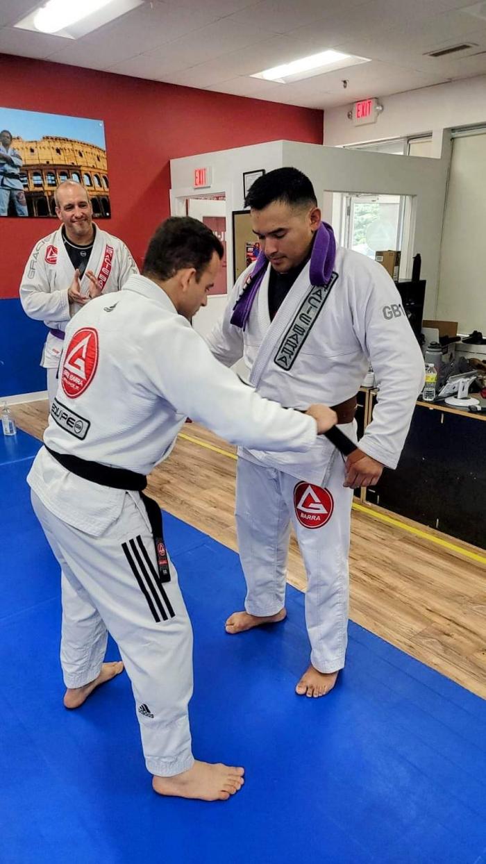 Brown belt · August 20, 2022 · Promoted by Carlos Lemos Jr