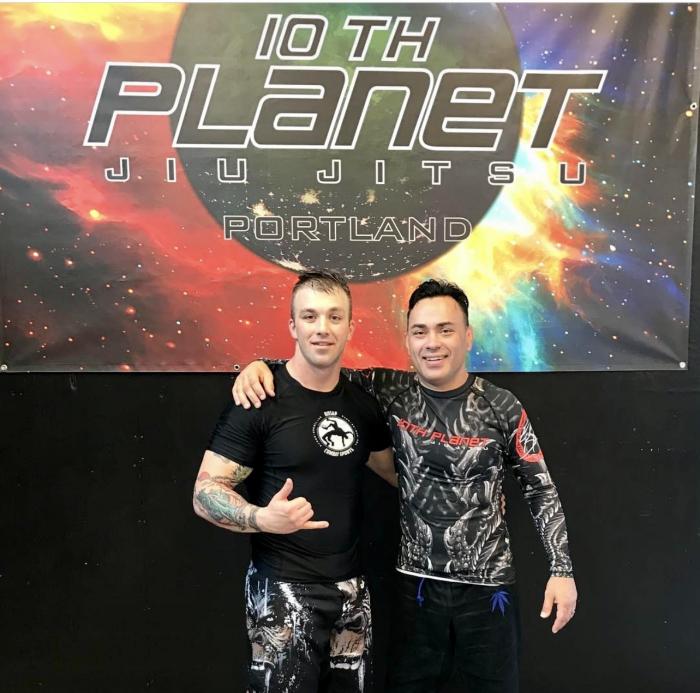 Training in Portland and attending a Eddie Bravo seminar back in 2019