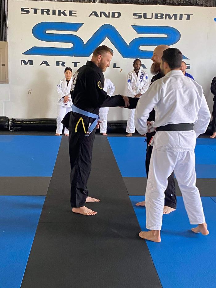 Blue belt · May 9, 2021 · Promoted by Phil Platt