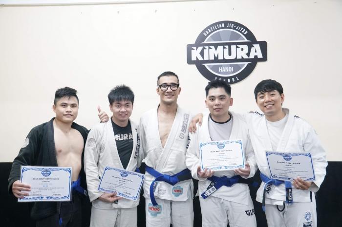 Blue belt · May 20, 2023 · Promoted by Professor Vu Nguyen Hoang Tho