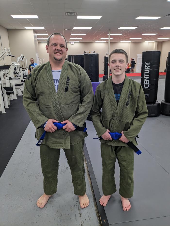 Blue belt · October 17, 2022 · Promoted by Mike Sanford
