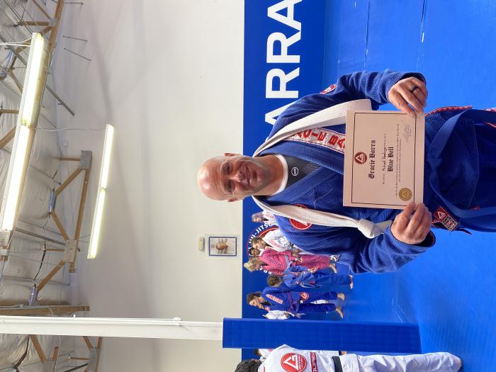Blue belt · November 20, 2022 · Promoted by Victor Emmanuel