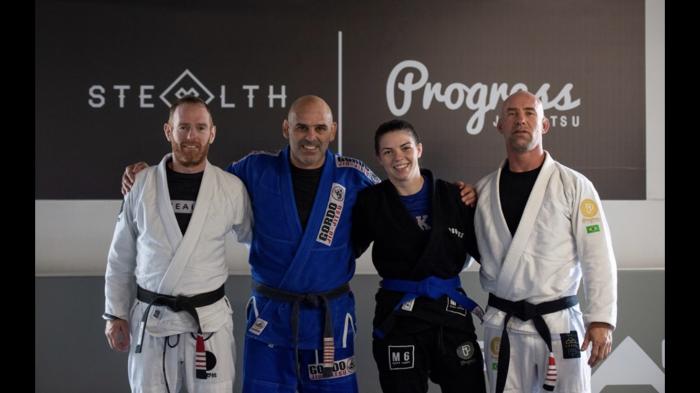 With Gordo, Steve Campbell and Ben Poppleton