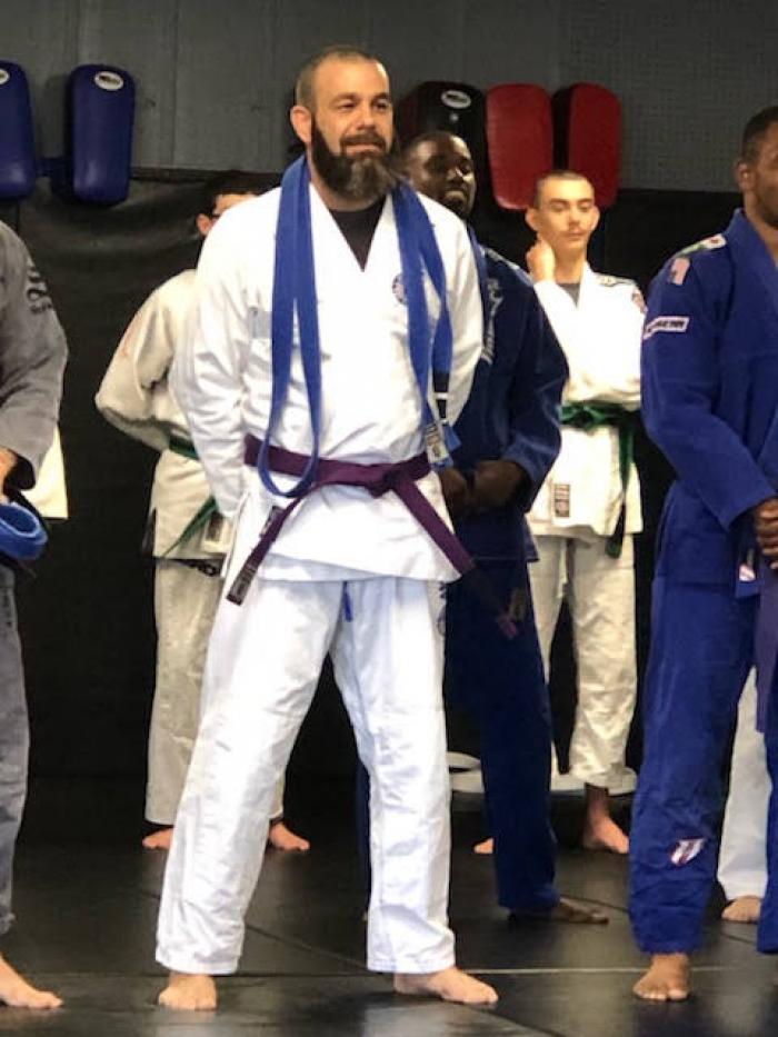 Brown belt · September 10, 2022 · Promoted by Dennis Davidson