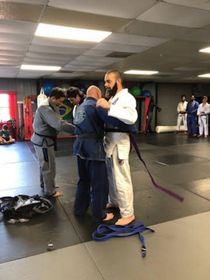 Brown belt · September 10, 2022 · Promoted by Dennis Davidson