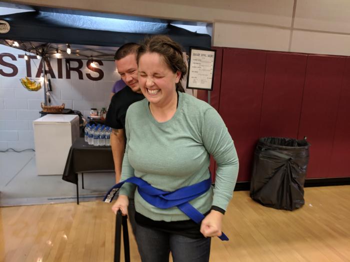 Blue belt · December 8, 2018 · Promoted by Buddy Morgan Greeneville Jiu Jitsu