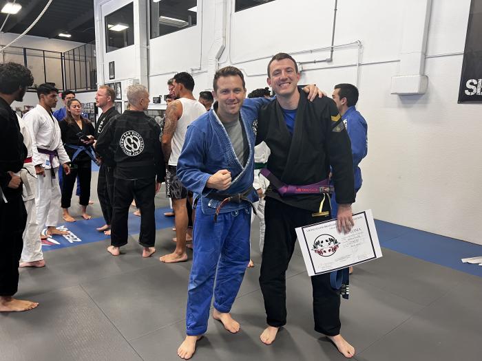 Purple belt · August 12, 2023 · Promoted by Paulo Fernando Augusto