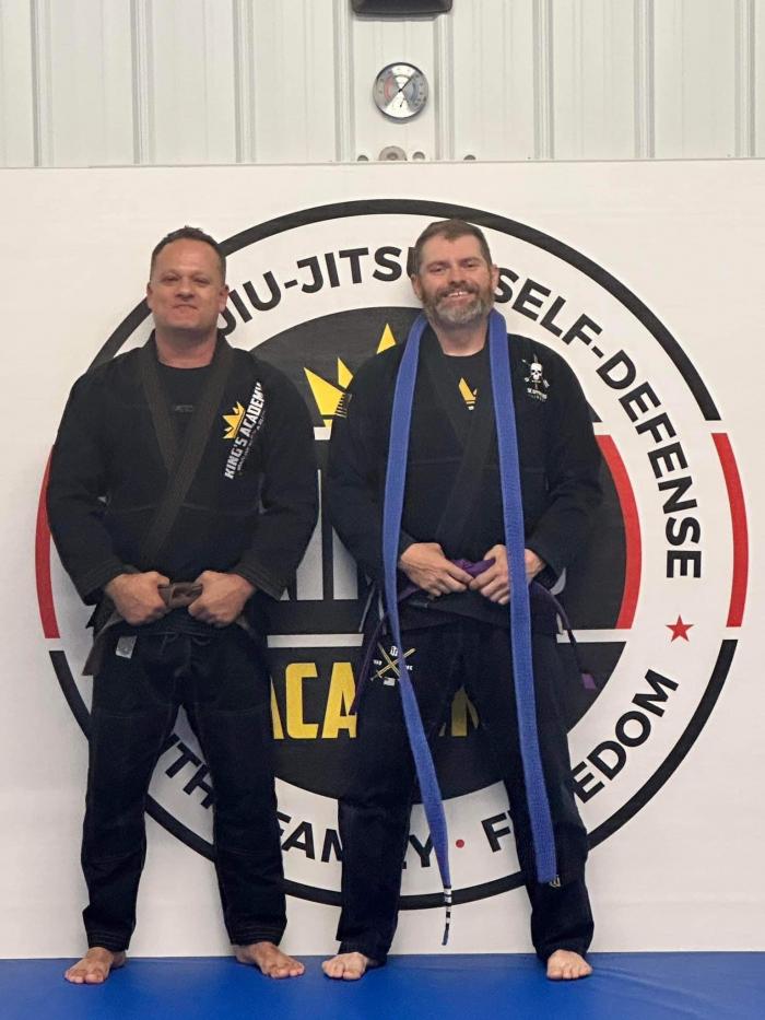 Purple belt · August 12, 2023 · Promoted by Scotty