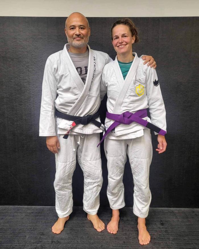 Purple belt · August 12, 2023 · Promoted by Shimon Mochizuki