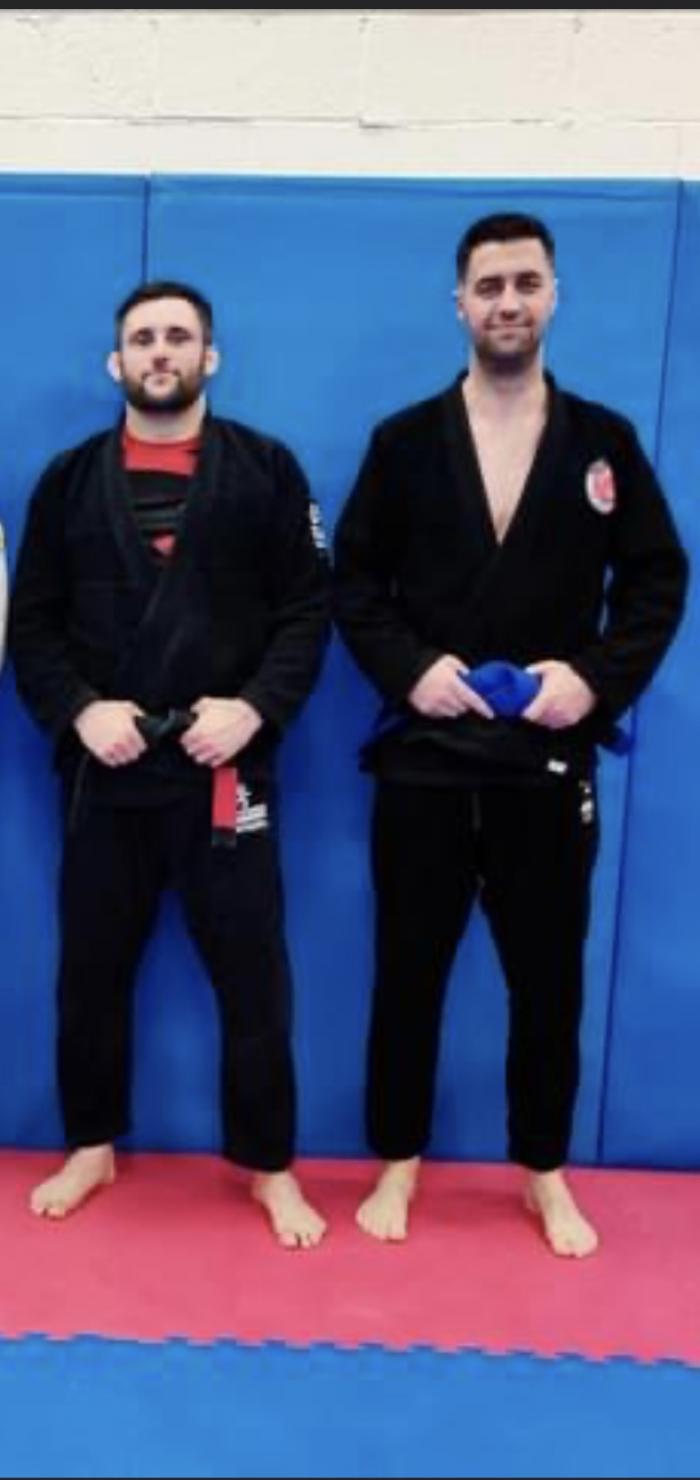 Blue belt promotion