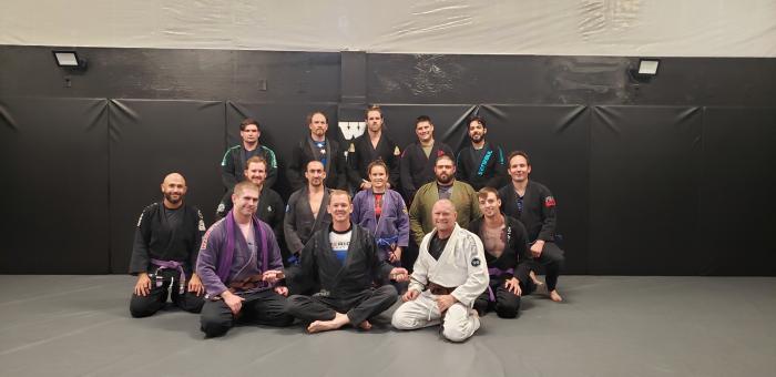 Brown belt promotion.