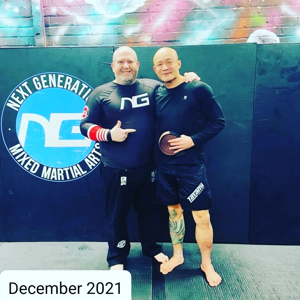 Brown belt · December 16, 2021 · Promoted by Paul Rimmer