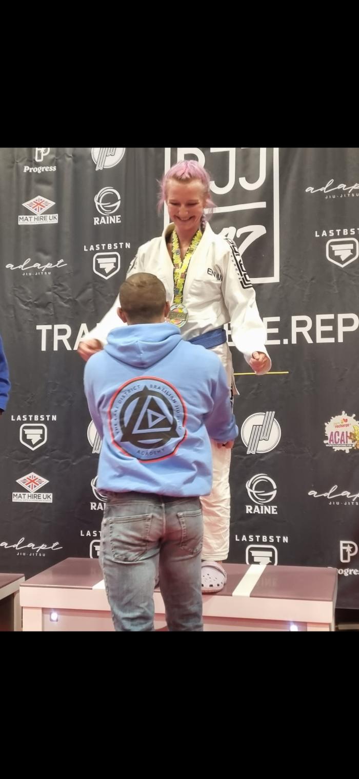 Blue belt · October 16, 2022 · Promoted by Sam Kaye