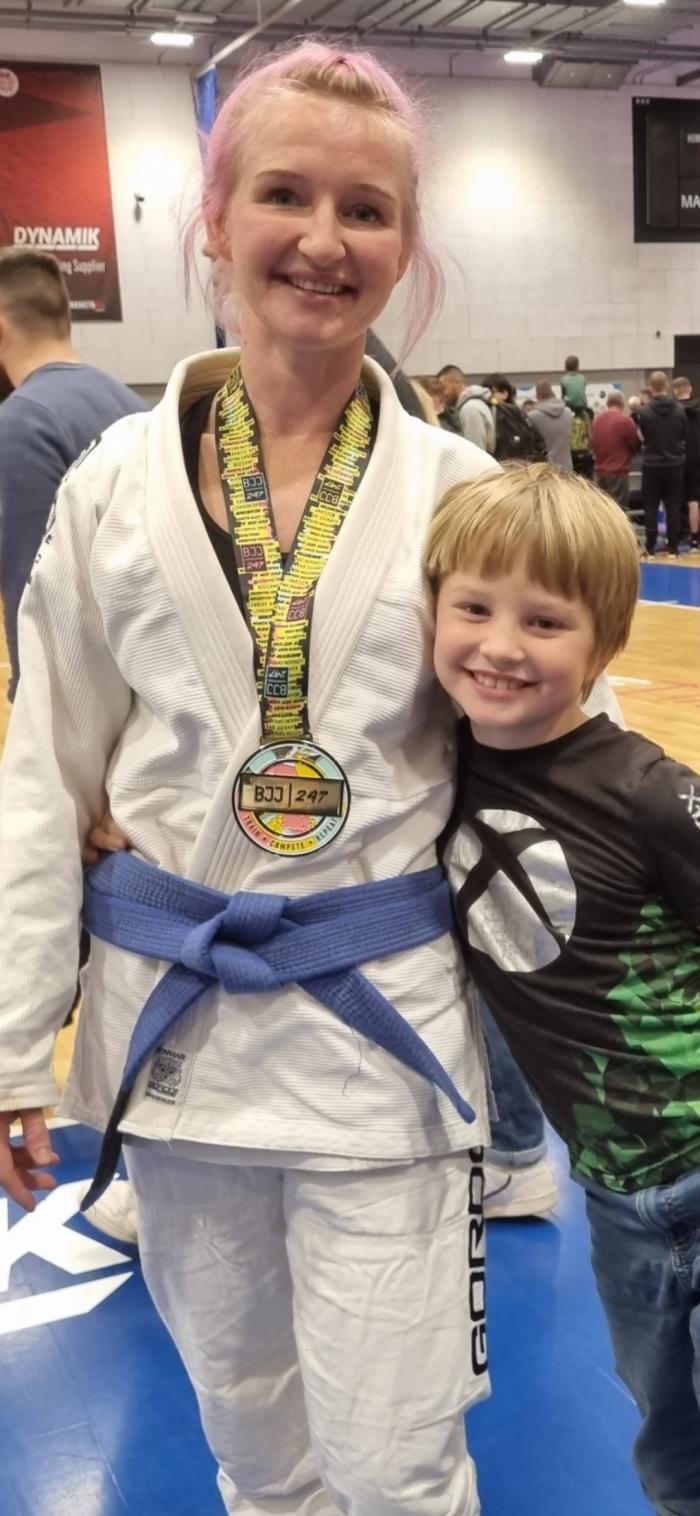 Blue belt · October 16, 2022 · Promoted by Sam Kaye