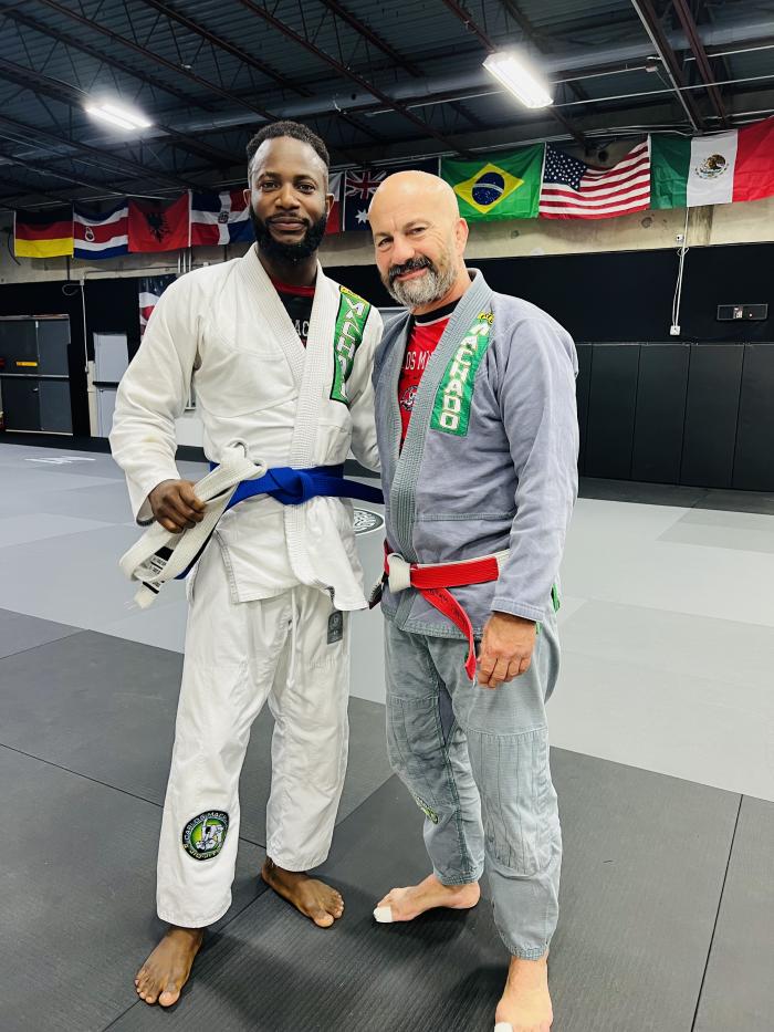 Blue belt · September 6, 2022 · Promoted by Carlos Machado