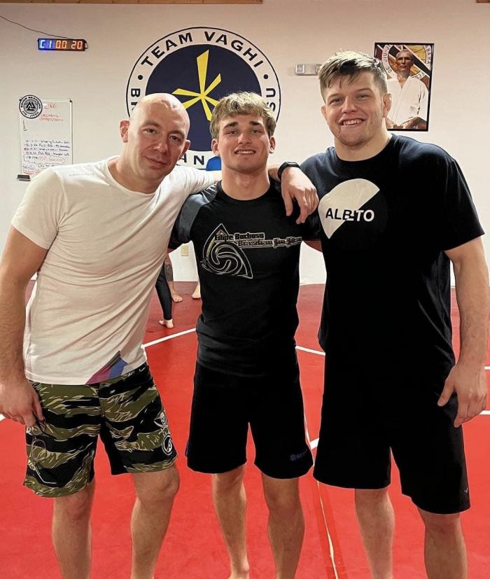 Training with Heath Pedigo and Jacob Couch!