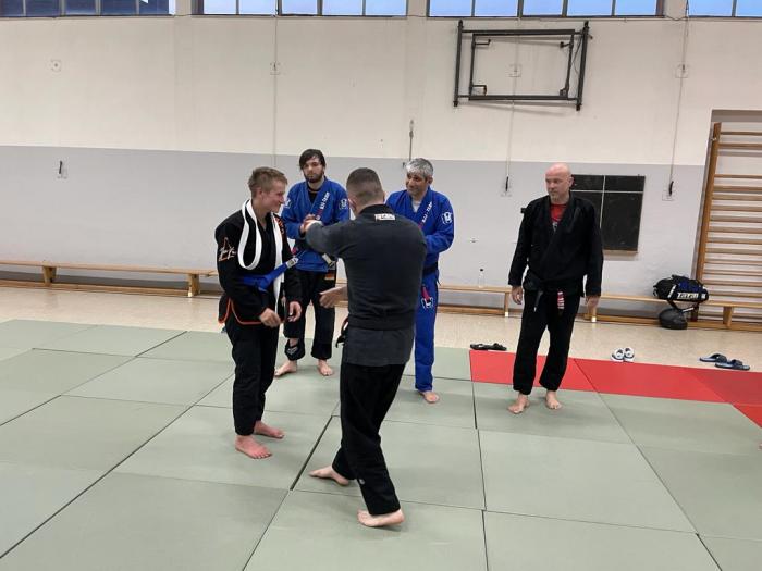 Blue belt · June 1, 2023 · Promoted by Oliver Geddes