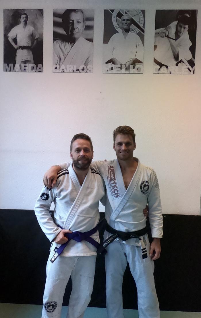 Purple belt · October 20, 2019 · Promoted by Professor Clark Gracie