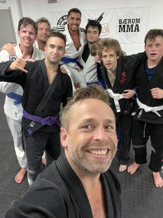 Teaching substitute for BJJ Advanced class at Gracie Allegiance Norway