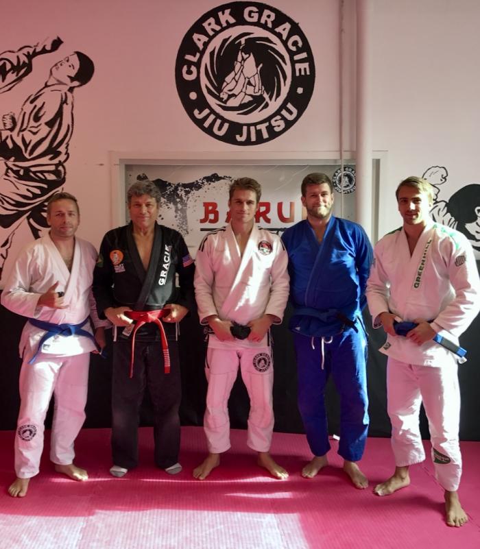 Blue belt · December 10, 2016 · Promoted by Professor Clark Gracie